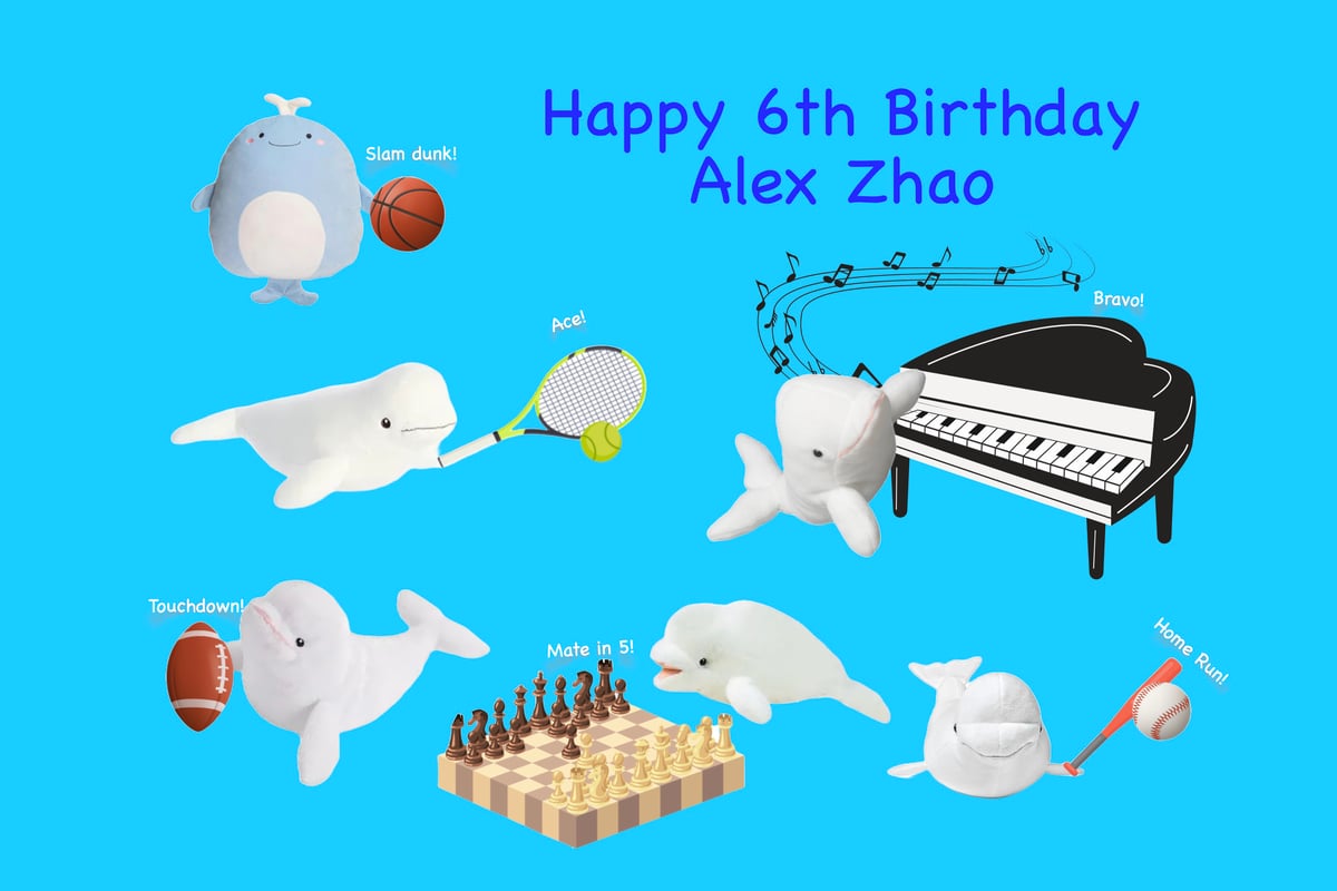 Alex6 birthday cake